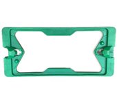 Placa de repuesto - Soporte de tela adecuado para la aspiradora Kobold SP7 SP600 SPB100 y el limpiaparabrisas de succión inalámbrico Verde