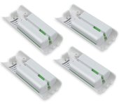Paquete de 4 baterías recargables para Wii y mando a distancia Wii U de 2800 mAh