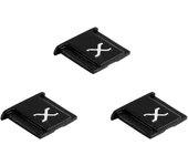 Adecuado para Fuji X-t4 X-t3 Zapata caliente embedded Flash Hot Shoe Negro