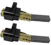 2pcs aspirador motor escobilla de carbón 6.5x11x32mm, piezas de aspiradora de alta calidad para aspiradora lg oro negro