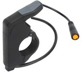 Acelerador de pulgar de bicicleta eléctrica Acelerador de pulgar de bicicleta de liberación rápida para Bafang Bbs01 02 Bbshd Manillar izquierdo de...