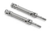 2WD Steel Driveshafts Cvd Kits para Traxxas 1/10 Slash 4x4 Rustler Stampede Slash 2PCS Rear Drive shafts