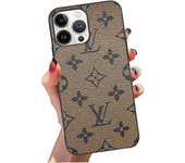 Funda de lujo de diseño para Iphone 13 Pro Max para mujer, funda de cuero de PU de estilo clásico Slim Fit y funda para teléfono Ultra compatible c...