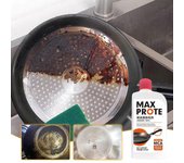 Fondo de olla Gel de eliminación negra Herramienta de olla de acero inoxidable Limpiador de escala negra para manchas de aceite pesado R de la coci...