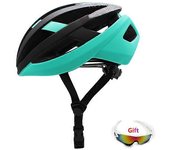 Casco de bicicleta ABSV Bicicleta de carretera profesional Ciclismo Bicicleta Casco de seguridad deportivo Equitación Hombres Carreras In-Mold Comf...