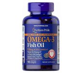 Puritan's Pride One Per Day Aceite de Pescado Omega-3 (Omega-3 Activo) ,1360 mg ,90 Cápsulas Blandas
