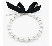 Denuotop Collares para mascotas Collares de perlas Accesorios para perros y gatos Accesorios para mascotas M