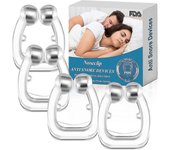 Snore Stopper 4 piezas Anti Snore Nose Clip Clip Magnético Nariz Contra Ronquidos Esparcidor nasal Hecho de silicona suave Salud Equipo de ayuda pa...