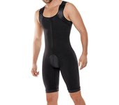 Ropa de forma para hombre Bodysuits Full Body Shapewear negro 6XL
