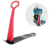 Nuevo deslizamiento plegable de esquí de snowboard de nieve de trineo de nieve juegos al aire libre de invierno con manija de agarre
