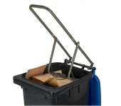 B2X Compactador de residuos marrón para el cubo de basura