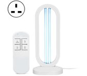 Lámpara de esterilización con luz ultravioleta Luz de desinfección Lámpara UV para habitación con ajustes de temporización de 3 velocidades Luz ult...