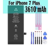 xjReemplazo Compatible Iphone 6 6s 7 8 X Xs Plus 11 12 Pro Max Súper Batería Interna Para la batería del iPhone 7 Plus