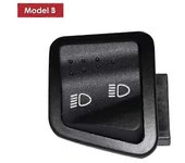 Interruptores de motocicleta negros, botón, bocina, señal de giro, luces altas, luces bajas, montaje de botones de arranque eléctrico para PIAGGIO ...
