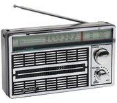 Radio portátil Am/fm/sw Vintage Elderly Radio, radio portátil al aire libre, con tecla de ajuste de perilla para Outd