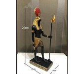 Antiguo dios egipcio Anubis del inframundo por Ankh Altar Guardián de las Escamas,Figura Coleccionable Estatua Figura Escultura Egipto 26 x 10 x 6cm