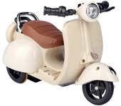 Juguete de motocicleta de hámster con luces y música, scooter LED para mascotas mini bicicletas de decoración accesorios de jaula de hámster para j...