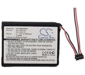 Batería Cameron Sino 600mAh para Garmin Edge 200 Edge 205 Edge 500 Edge Explore 820 010-01626-02 Edge 520 Edge 820 4RL58983 Negro