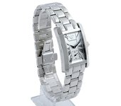 Emporio Armani Ar0146-reloj de diseñador de acero inoxidable Ladies Classic Plata One Size