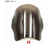 Parabrisas de la motocicleta Deflector de parabrisas w / soporte de montaje para Yamaha Vmax1200 V-max 1200 Vmax 1200 Big Diavel 1985-2007 H