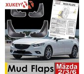 Guardabarros de coche Guardabarros para Mazda 2 DE Mazda 3 BL BM BP Mazda 6 GG GH GJ 2019 2020 Cubierta de guardabarros Faldones laterales Guardaba...
