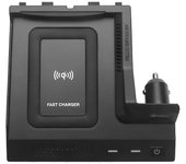 Cargador inalámbrico del coche Cargador de teléfono Cargador de carga Case Pad para W205 C C43 C63 X253 Glc