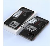Para Asus ROG Phone 9 Pro 5G Phone 9 5G Case Marco de metal Cubierta móvil trasera de vidrio templado con corredera Multicolor Tarnish