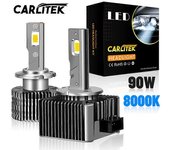 D3S D1S Led 8000K D2S Led Kits de conversión de xenón D4S D8S Bombillas de faros de coche 20000LM 35W 45W D1R D4R D2R D3R Lámparas automáticas Plug...