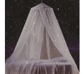 Estrellas fluorescentes El dosel de la cama brilla en la oscuridad, gran regalo