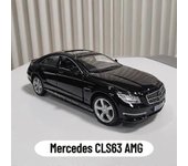 1:36 Modelo de coche Mercedes CLS63 AMG Escala Metal Diecast Replica Oficina en casa Miniatura Arte Vehículo Hobby Decoración Niño Juguete