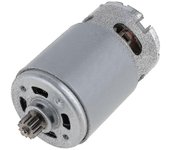 Rs550 18V 19500 rpm DC Motor con dos velocidades 11 dientes y alto par para destornillador eléctrico