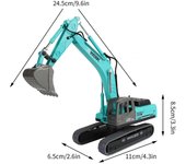 Niño Toy Car Excavator Modelo Toy Engineering Car Toy Car Simulation Ornament Excavator Engineering Diecast Set SB