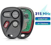 Llave de coche remoto 315mhz Kobut1bt para Chevy Astro Blazer S10 Silverado Suburban Tahoe Gmc Jimmy Safari Sierra Sonoma Yukon 4 With Plus
