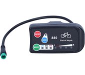 36v 48v E-bike Display Meter Kt-led880 Display Accesorio de bicicleta eléctrica