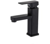 Grifo mezclador de lavabo Grifos de lavabo de baño cuadrados Monobloque monomando monomando Grifería de frío y calor Grifos de lavabo