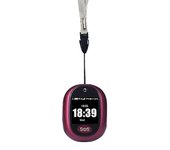 Colgante de rastreo GPS 4G V45 para niños Elder Mini GPS Rastreador personal Alarma Reloj parlante a prueba de agua (rojo)