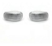 Luz de señal de giro lateral compatible Honda Civic City Cr-v Fit 2002-2014 Blanco-m.4099