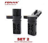Juego de 2 sensores de posición del cigüeñal del árbol de levas para Nissan Pathfinder Frontier Xterra 6 Cyl 4.0L VQ40DE A29632 A29640 23731AL61A