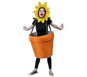 Disfraz de girasol para adultos Disfraz de flor divertido para hombres y mujeres