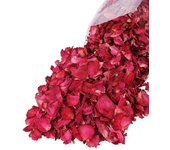 300g Pétalos de rosa secos naturales Flor real Pétalo rojo seco para el cuerpo de baño de pies