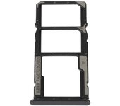 Para bandeja de tarjeta SIM Xiaomi Redmi Note 11E + bandeja de tarjeta Micro SD Negro