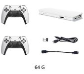 40000+ 4K HDMI TV Consola de juegos retro con 2 consolas de videojuegos 64g