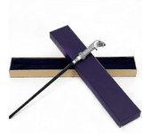 Varita mágica Malfoy Lucius Varita mágica Juguete Metal Core Wand Regalo de vacaciones, 1 pieza, color como se muestra en la imagen
