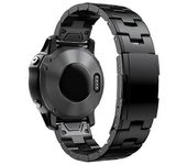 Para Garmin Fenix 7xtitanium aleación Correa Fenix 6X pro/Fenix 5X Garmin 22 mm26mm Quick ReleaseTitanium correas