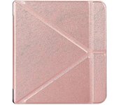 para Kobo Libra para H2O 7 "Cubierta protectora de soporte de origami multiángulo para w / Auto Sl Oro color de rosa