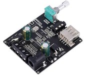 -c50l Bluetooth 5.0 Subwoofer Amplificador Board High Audio Stereo Amplifier Board 2x50w Amp negro