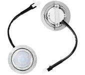 2 bombillas de luz de campana extractora, repuesto de luz LED de campana extractora de acero inoxidable luz de campana extractora de cocina empotra...