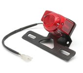 luz trasera de la luz trasera de la motocicleta para el mono Z50 Z50jz Z 50 Kdf Bike-Yvan rojo