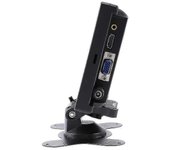 Monitor portátil de 7 pulgadas 1024x600 Pantalla -compatible / VGA / AV Monitor de fotografía Enchufe de la UE