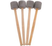 4pcs Bass Drum Mallets Sticks Mallets Foam Head Drum Mallets For Marching Band Percussion